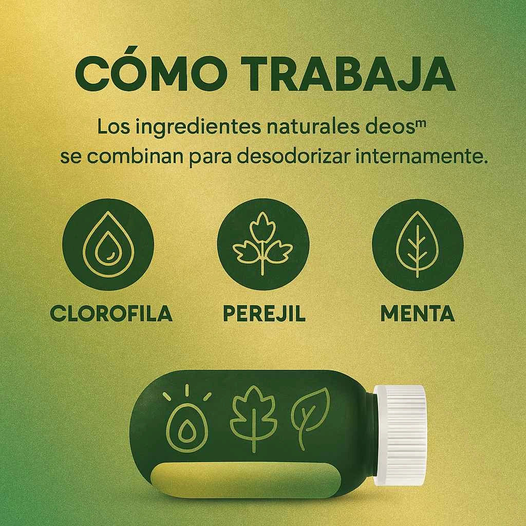 Deos™ Desodorante Corporal 100 % Natural